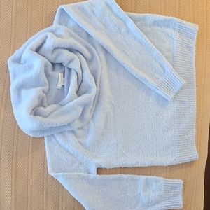 H&M soft blue sweater